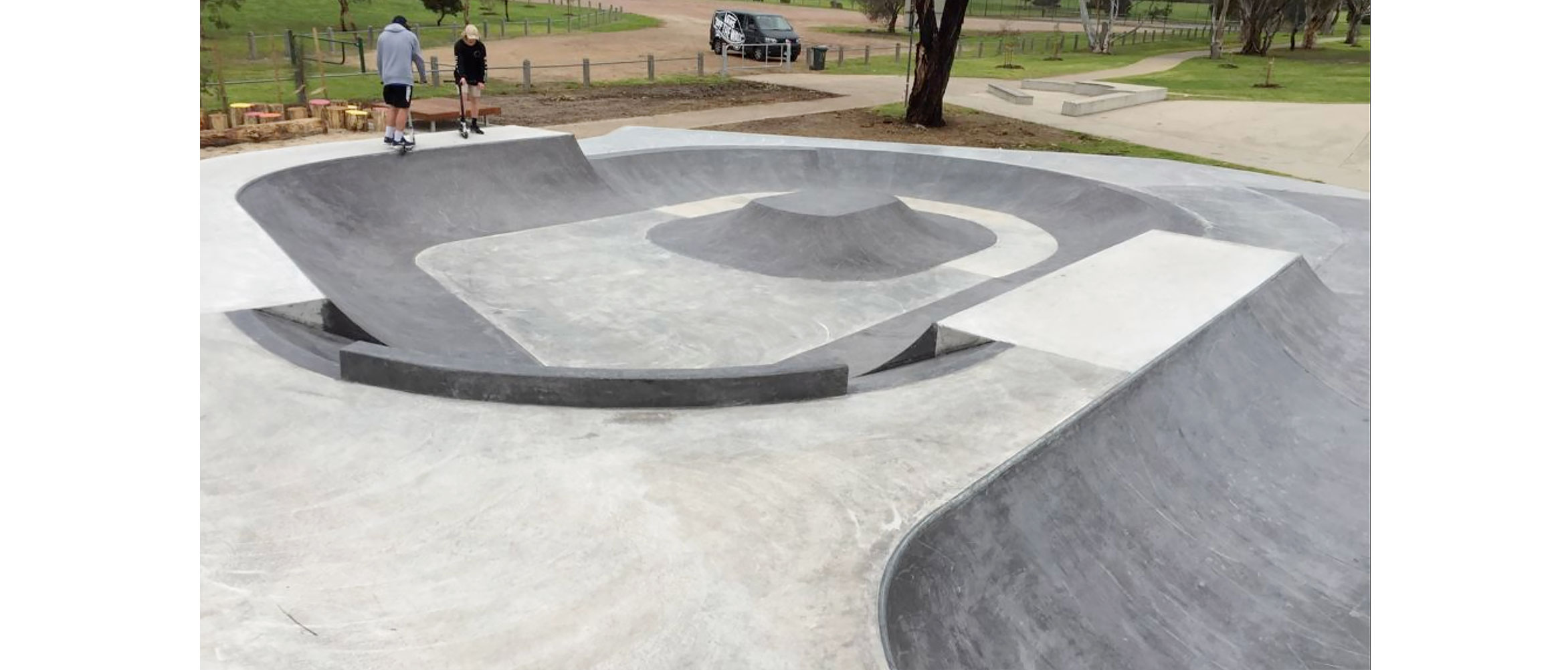 Altona Meadows Concrete Skatepark extension
