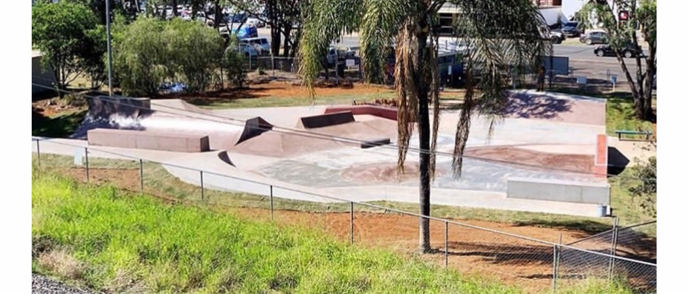 Chinchilla skate park overview