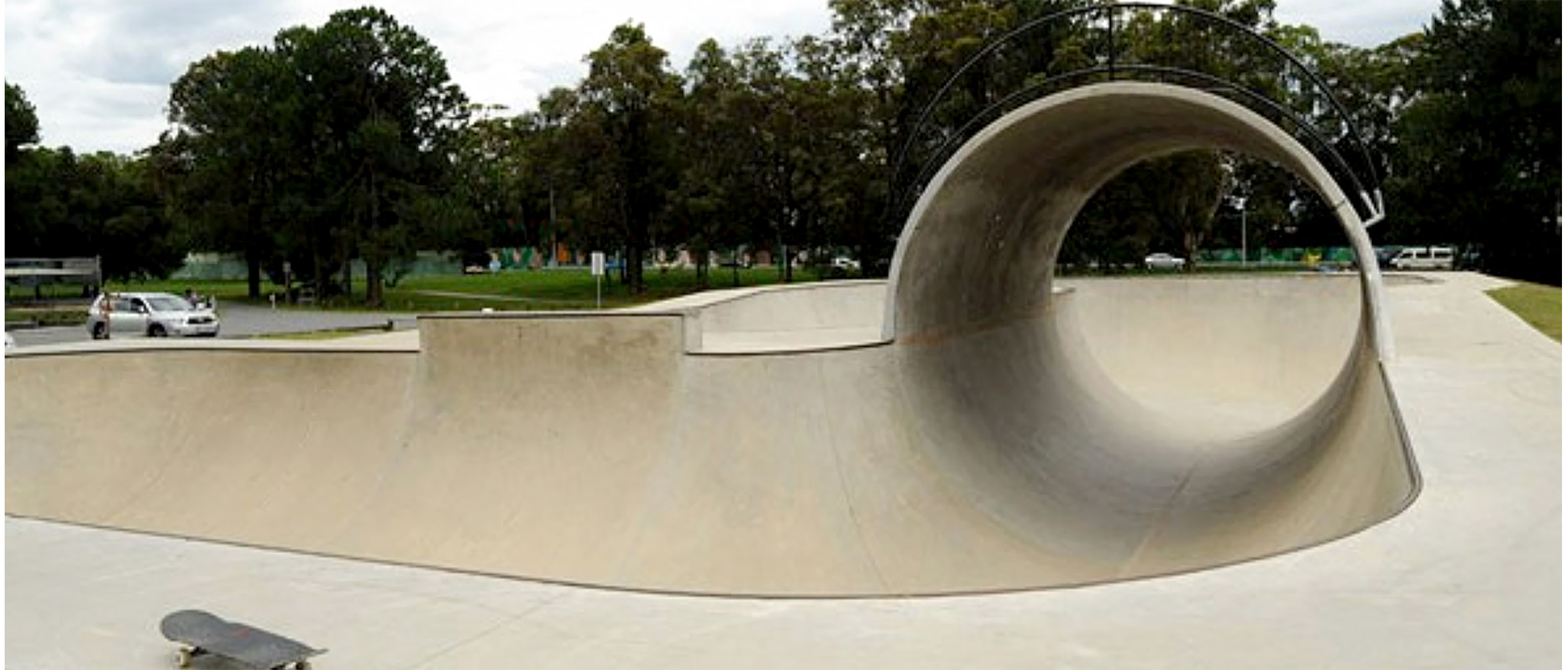 Elanora skate park, Concrete Skateparks build