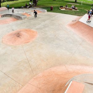 Lancefield skate park overview