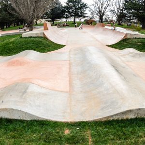 Lancefield skate park pump track