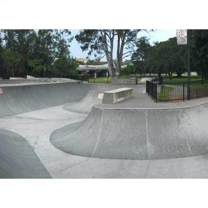 Nerang skate park bowl section