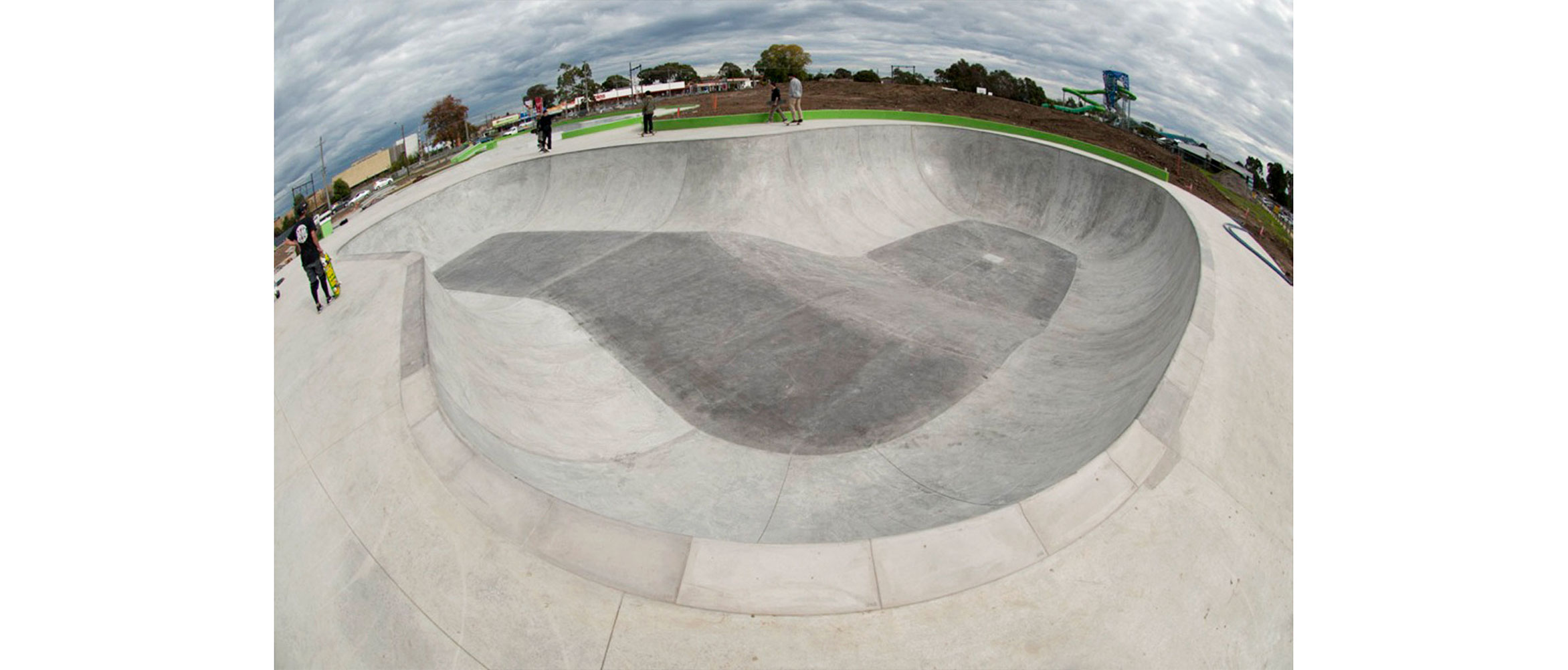 Noble Park skate park big bowl