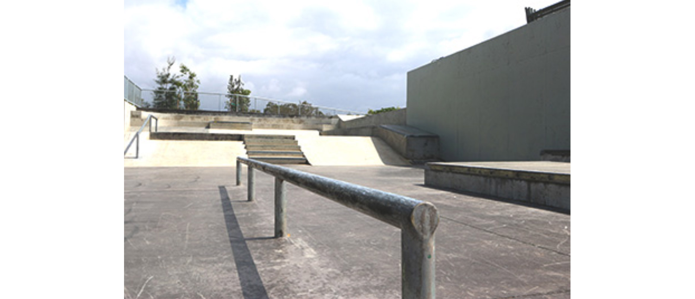 Randwick skate park street section