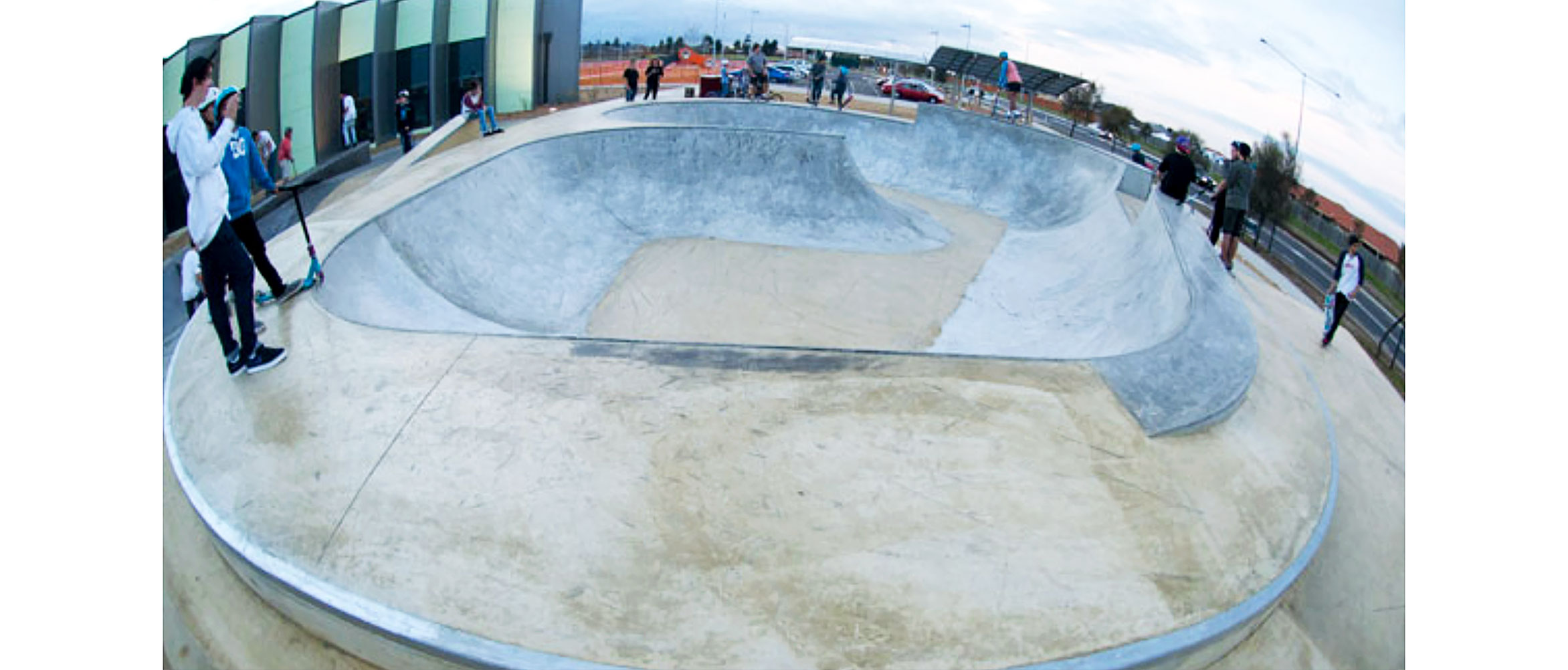 Taylors Hill skate bowl, Concrete Skateparks
