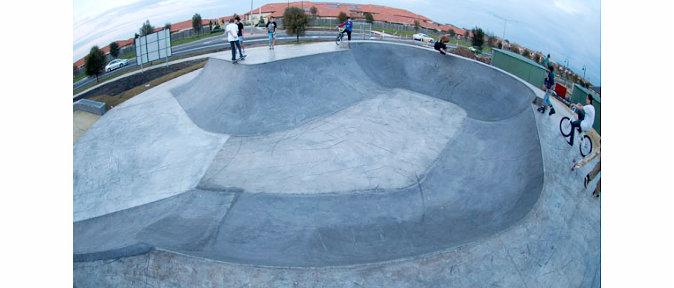Taylors Hill skate bowl, Concrete Skateparks