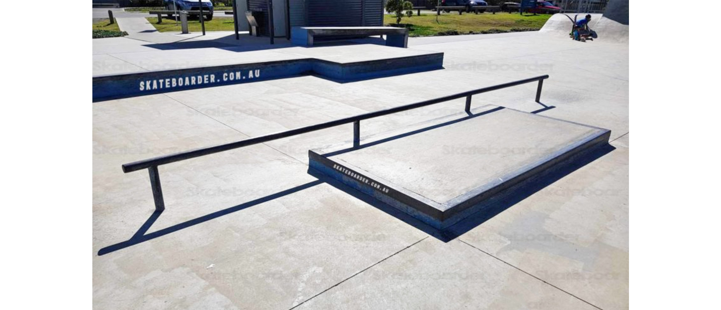 Tugun skate park manual pad & rail