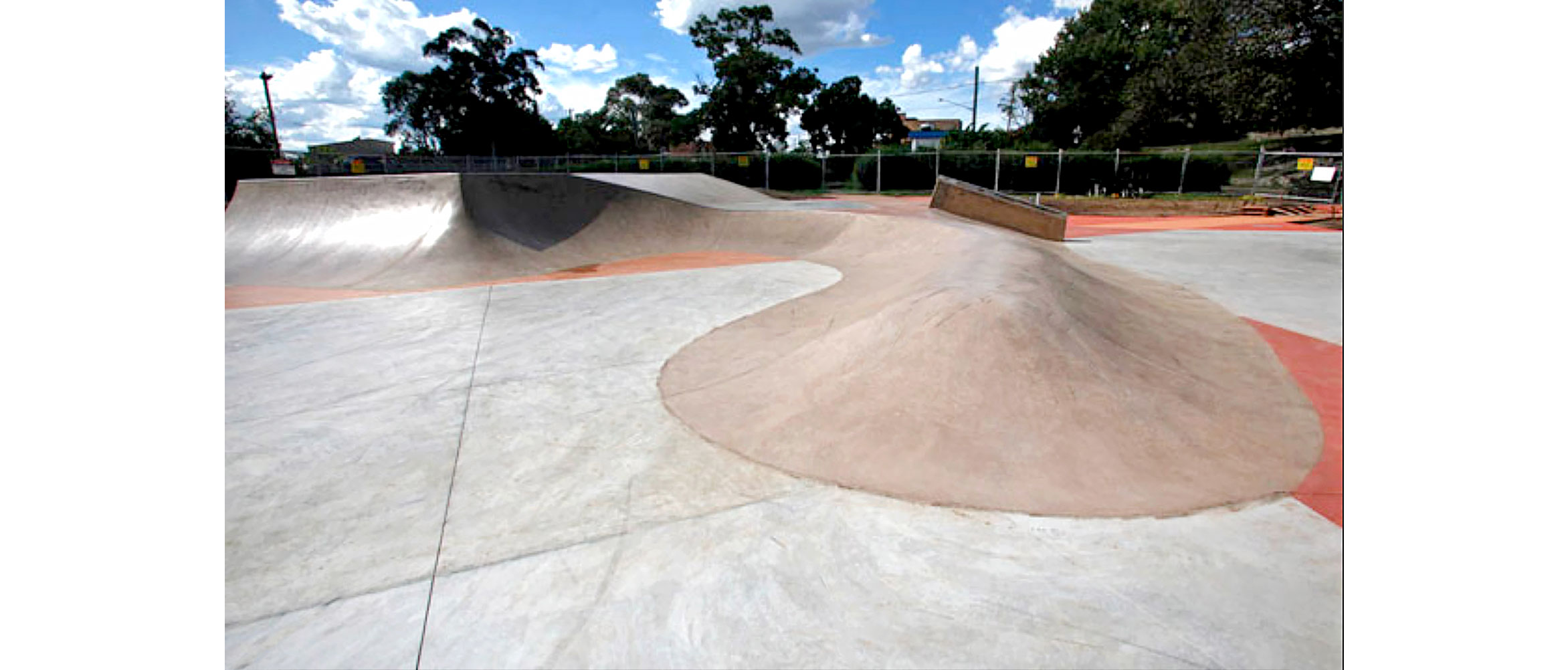 Wallsend skate park Newcastle, Concrete Skateparks