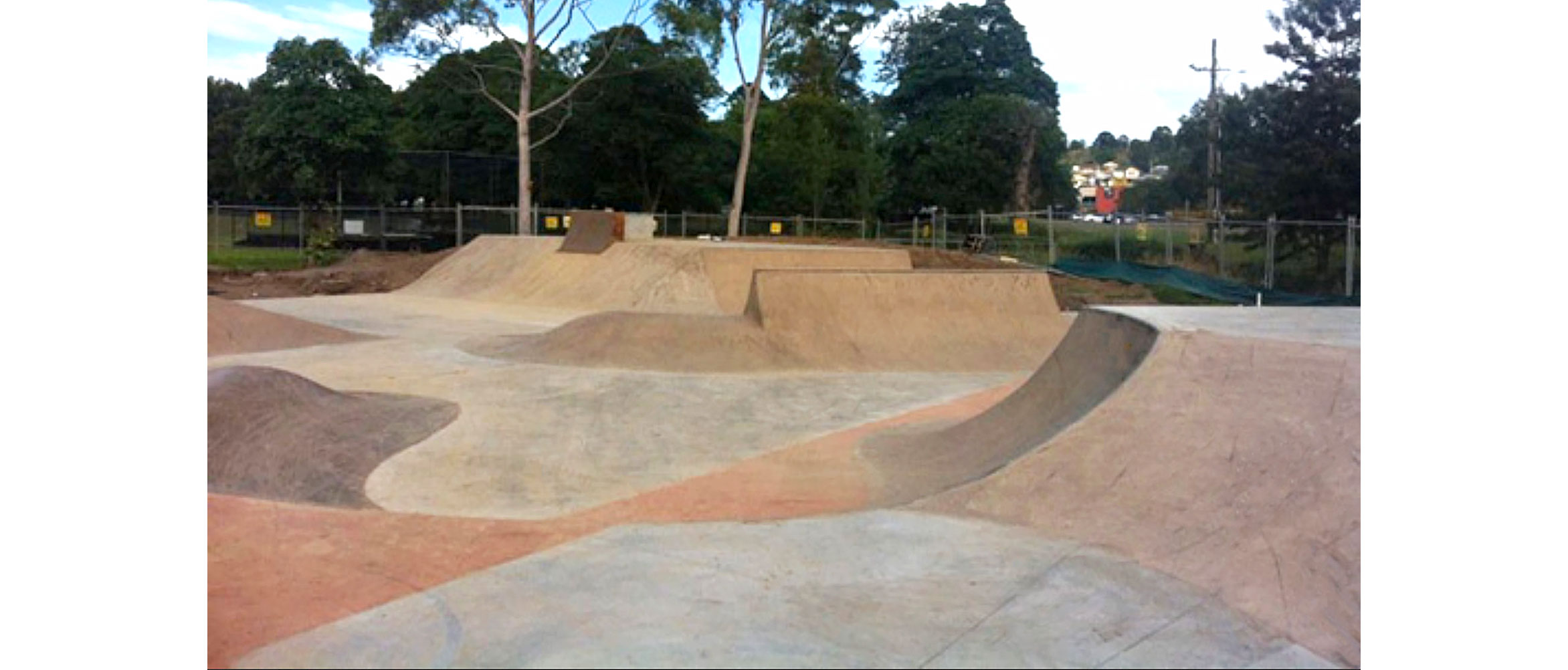 Wallsend skate park Newcastle, Concrete Skateparks